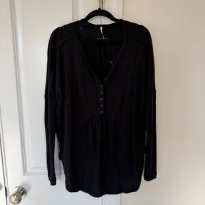 Free People Henley Tunic